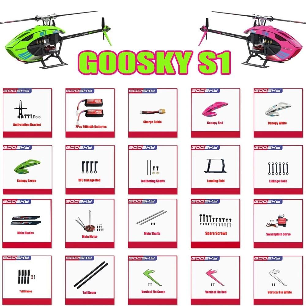 Rc Helicopter Blade - Goosky S1 Helicopter RCElectric Replacement Accessories