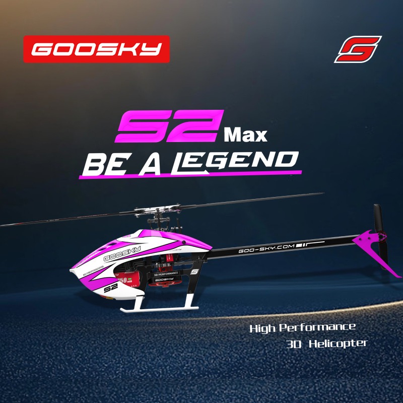 Rc Helicopter Charger - GOOSKY S2 Max Model Aircraft Built-In