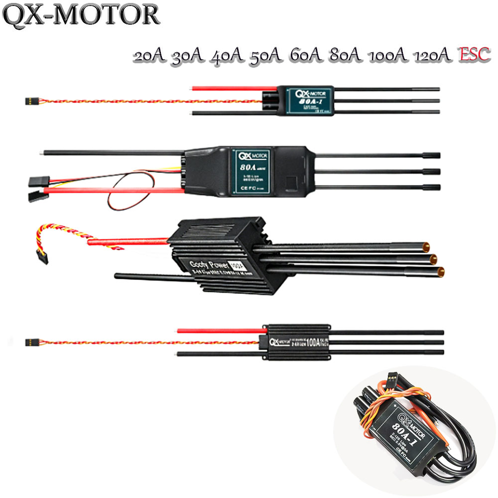 Rc Helicopter Motor - 20A-120A Brushless ESC Speed Controller Compatible