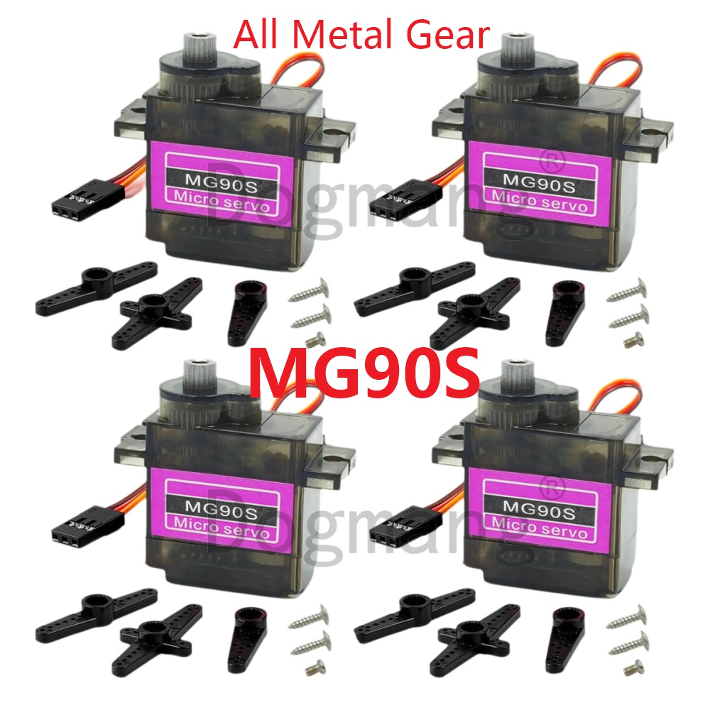 Rc Helicopter Mini - MG90S Servo 1/2/4/10/20/50 Pcs All Metal