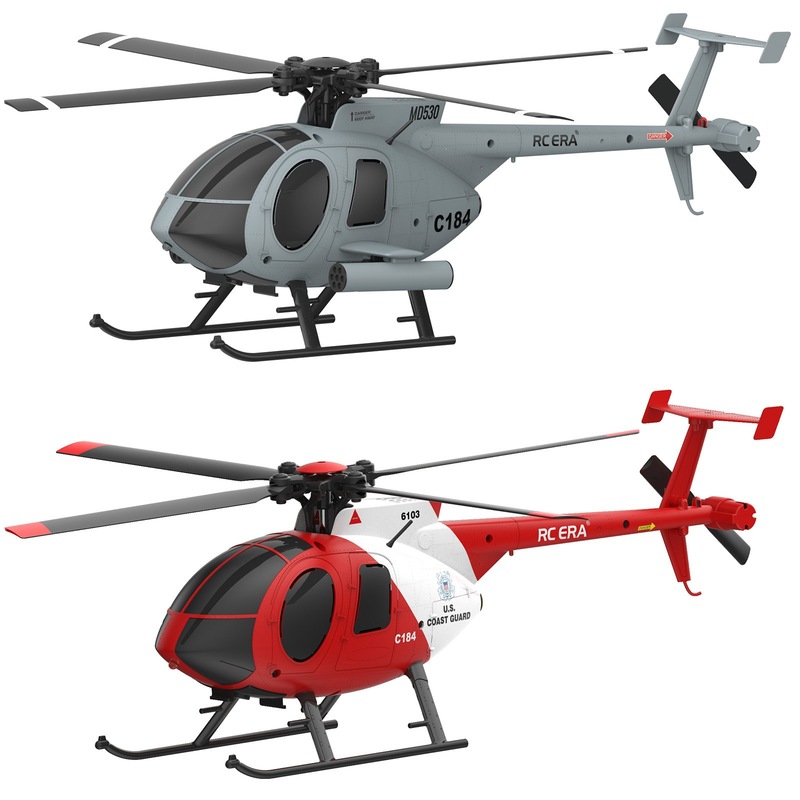 Rc Helicopter Single Rotor - RCERA C184 Rc Helicopter 6 Axis