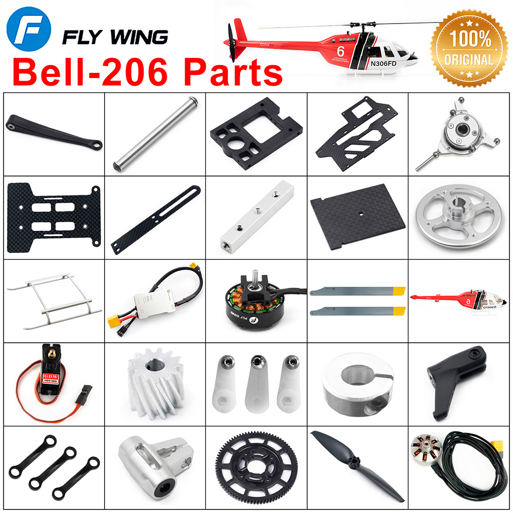 Rc Helicopter Blade - Fly Wing Bell-206 RC Helicopter Parts