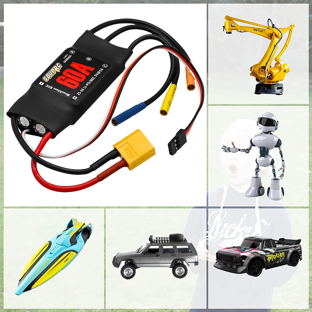 60A Electronic Speed Controlle - Rc Helicopter Electric recension och pris