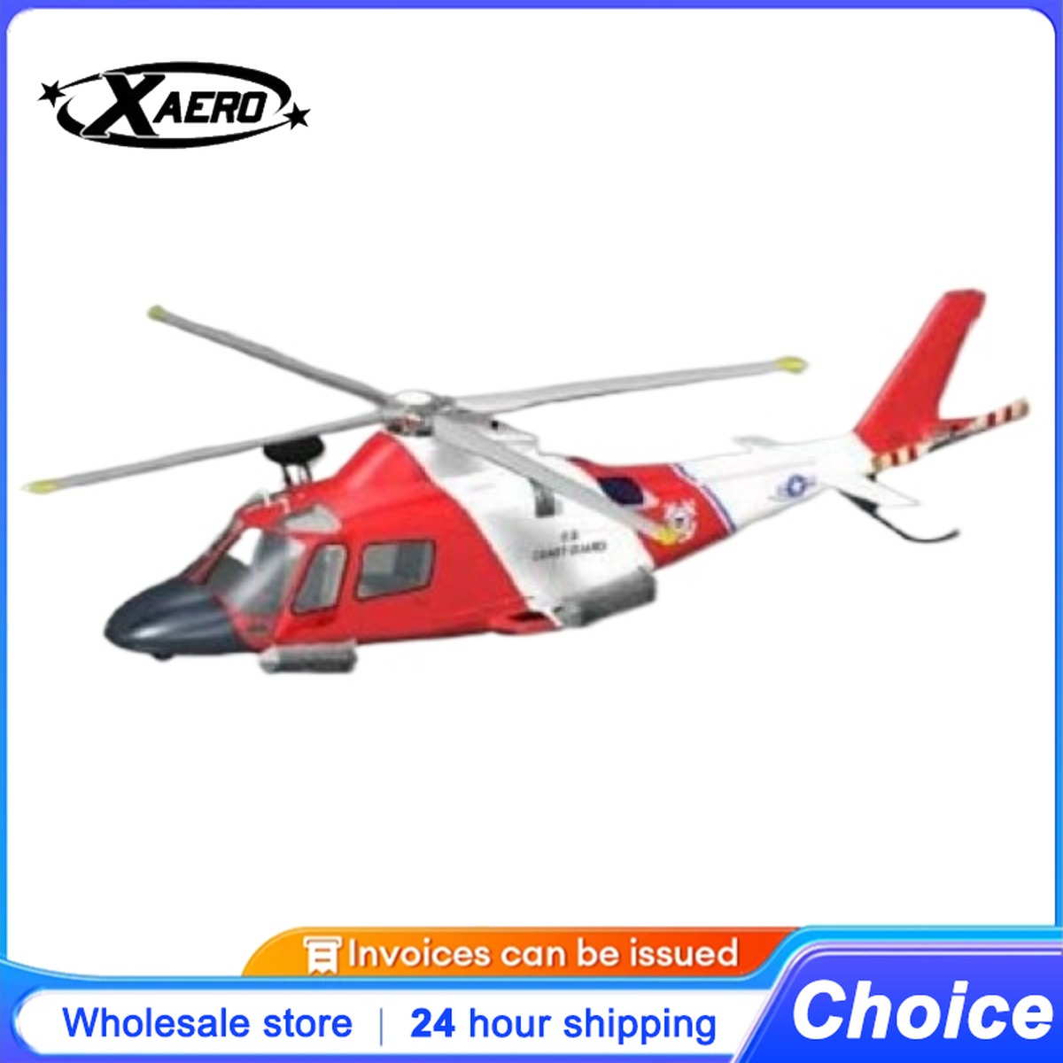 ROBAN 500 Size A-109 Coast Gua - Rc Helicopter Bag recension och pris