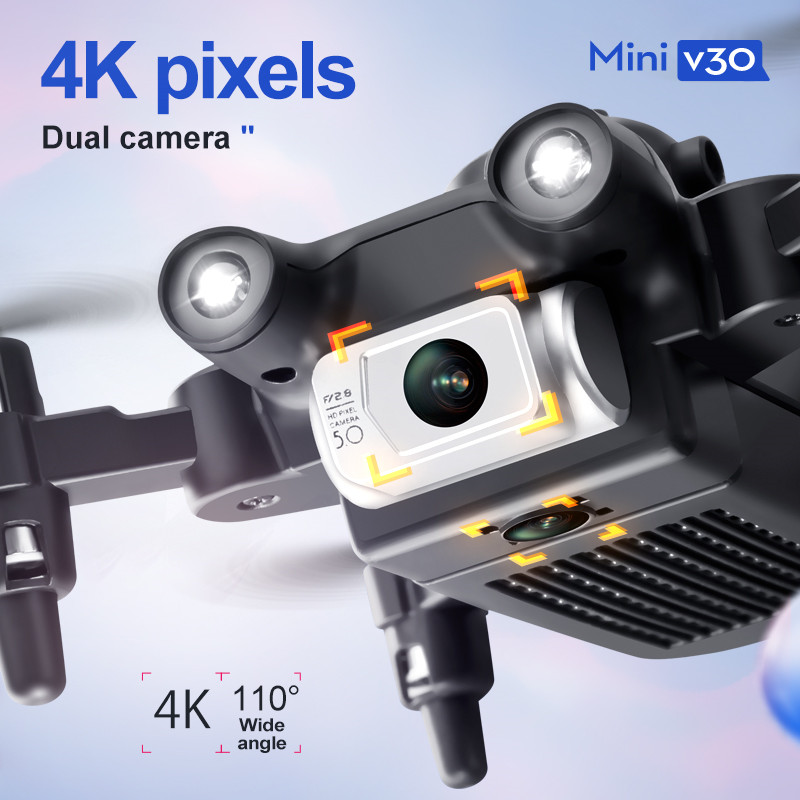 Mini V30 WiFi FPV Drone With 4 - Rc Helicopter Case recension och pris