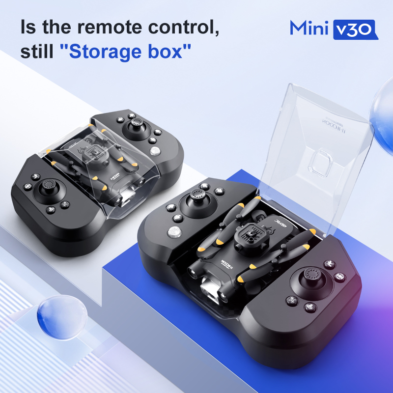Mini V30 WiFi FPV Drone With 4 - Rc Helicopter Case recension och pris