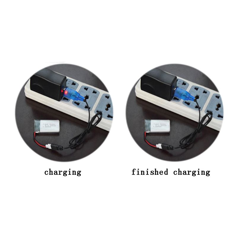 3.7V Battery USB 2.5mm/3.5mm F - Rc Helicopter Charger recension och pris