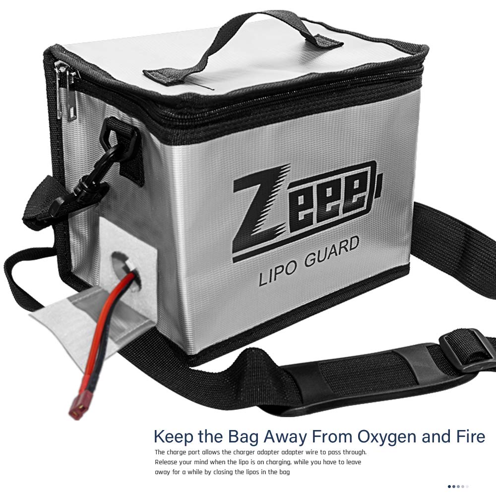 Zeee Lipo Battery Safe Bag 215 - Rc Helicopter Bag recension och pris