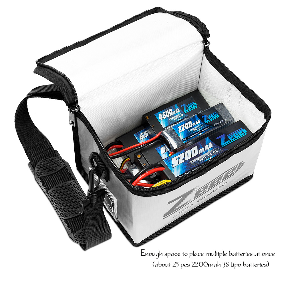 Zeee Lipo Battery Safe Bag 215 - Rc Helicopter Bag recension och pris