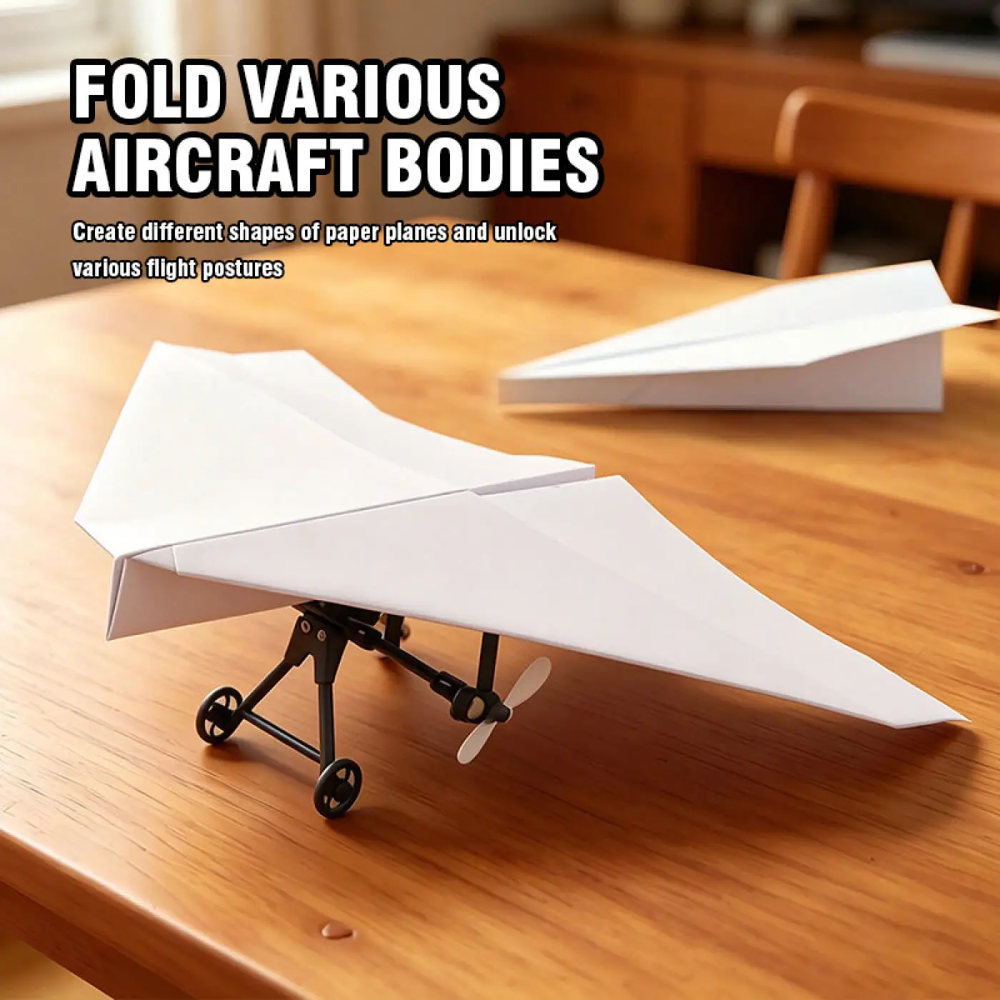RC Paper Airplane DIY Plane Ki - Rc Helicopter Battery recension och pris
