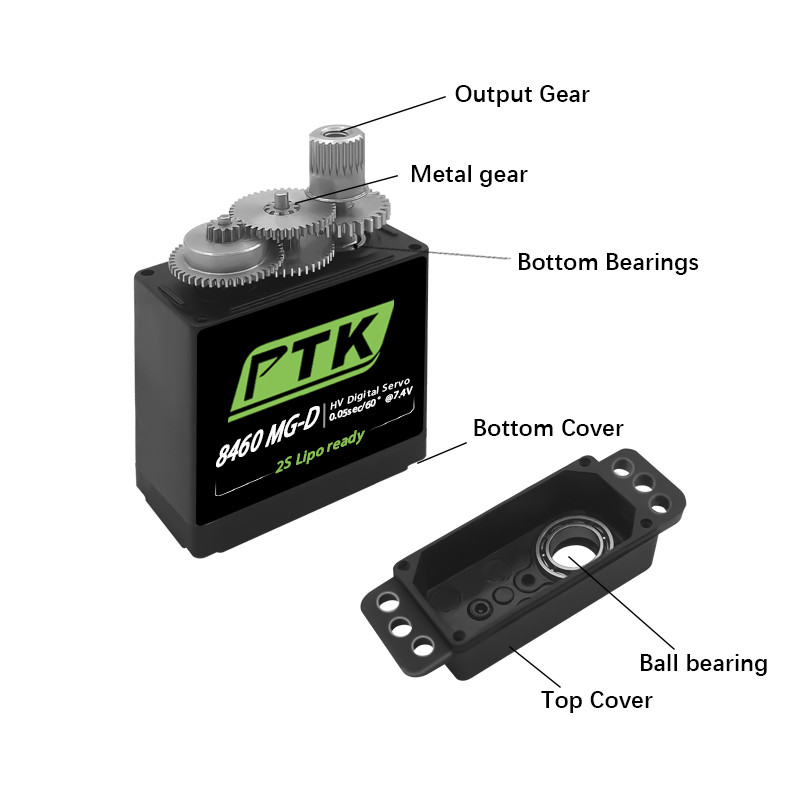 PTK 8460 MG-D9gDigital servo M - Rc Helicopter Servo recension och pris