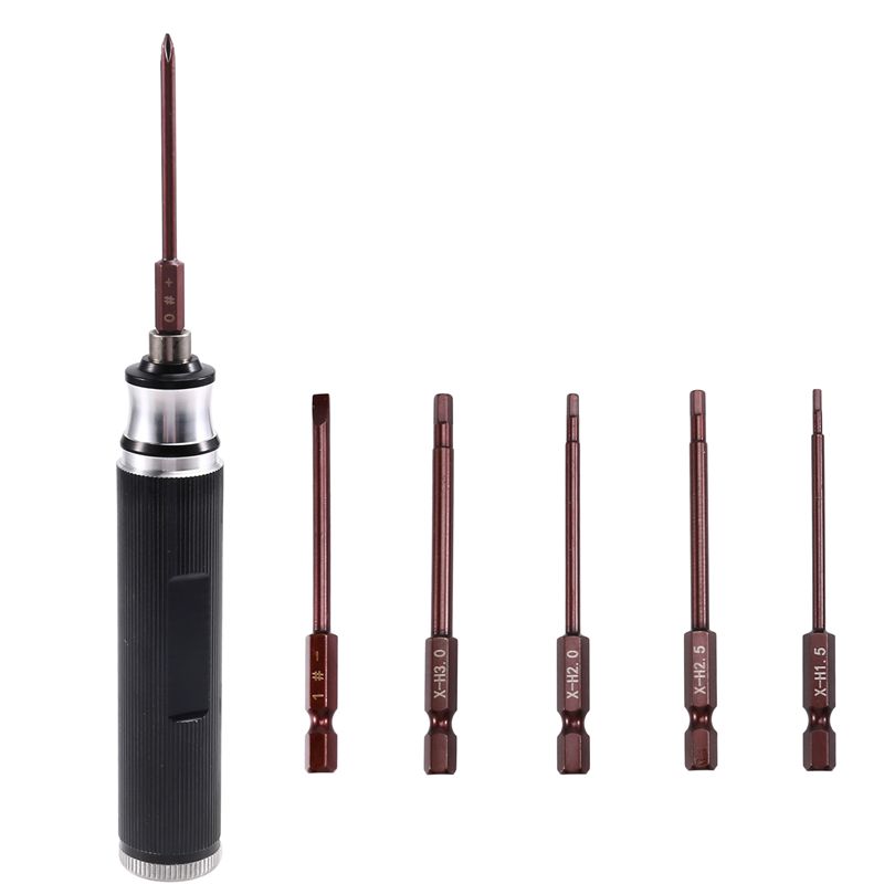 AEE7-6-In-1 Hex Screwdriver 1. - Rc Helicopter Tool Kit recension och pris