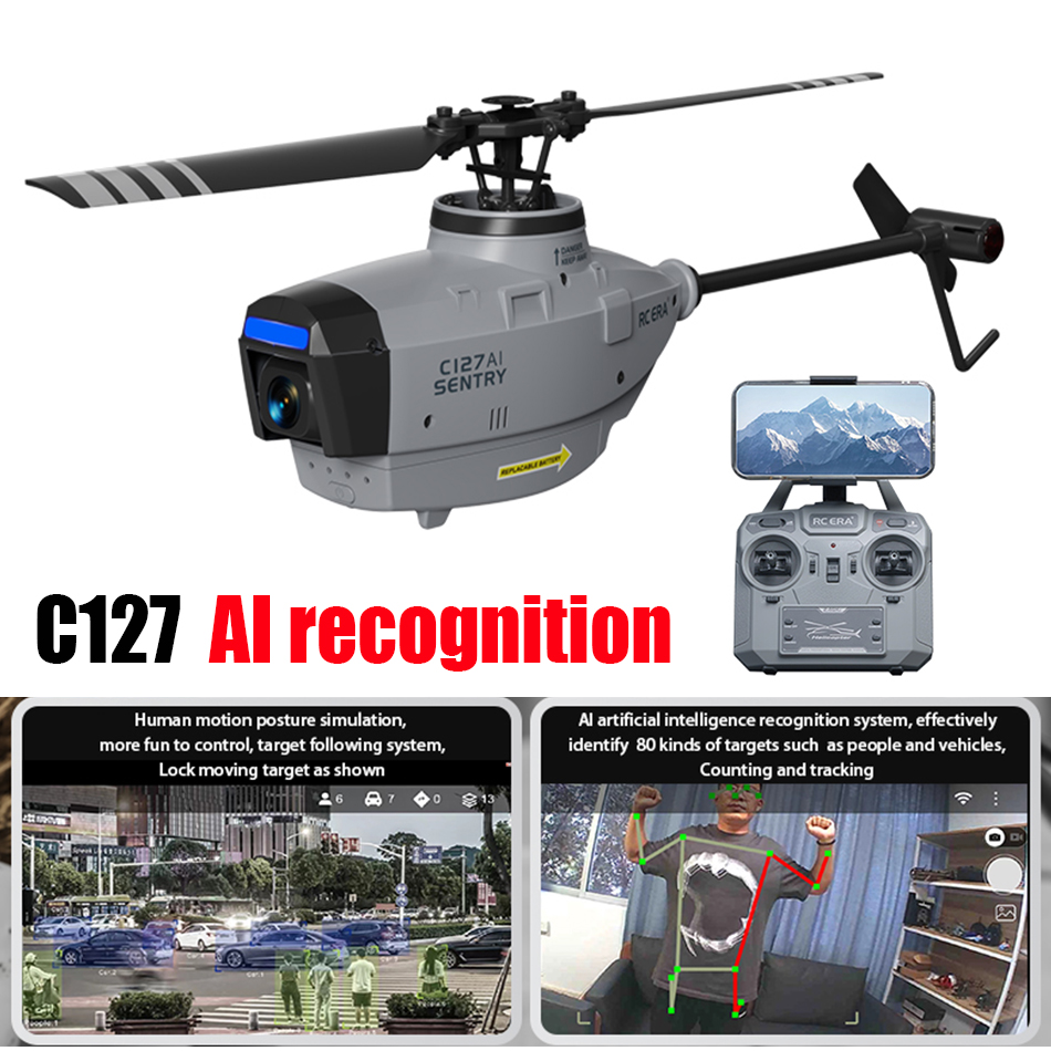 RC ERA C127 AI Mini Brushless  - Rc Helicopter Single Rotor recension och pris