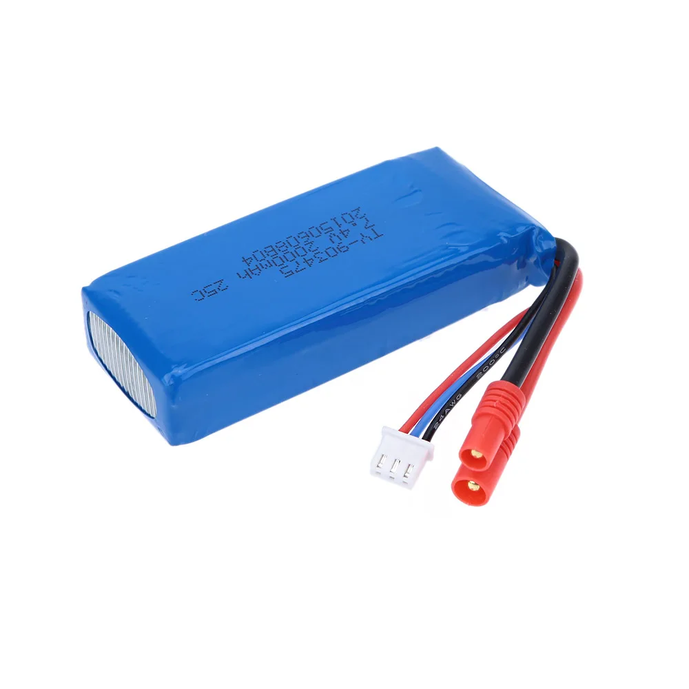 7.4V 2000mAh Battery  (Round C - Rc Helicopter Coaxial recension och pris
