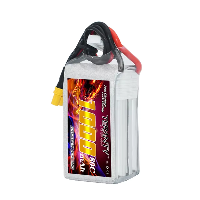 TERANTY 4S 1000mAh 14.8V 80C/1 - Rc Helicopter Parts recension och pris