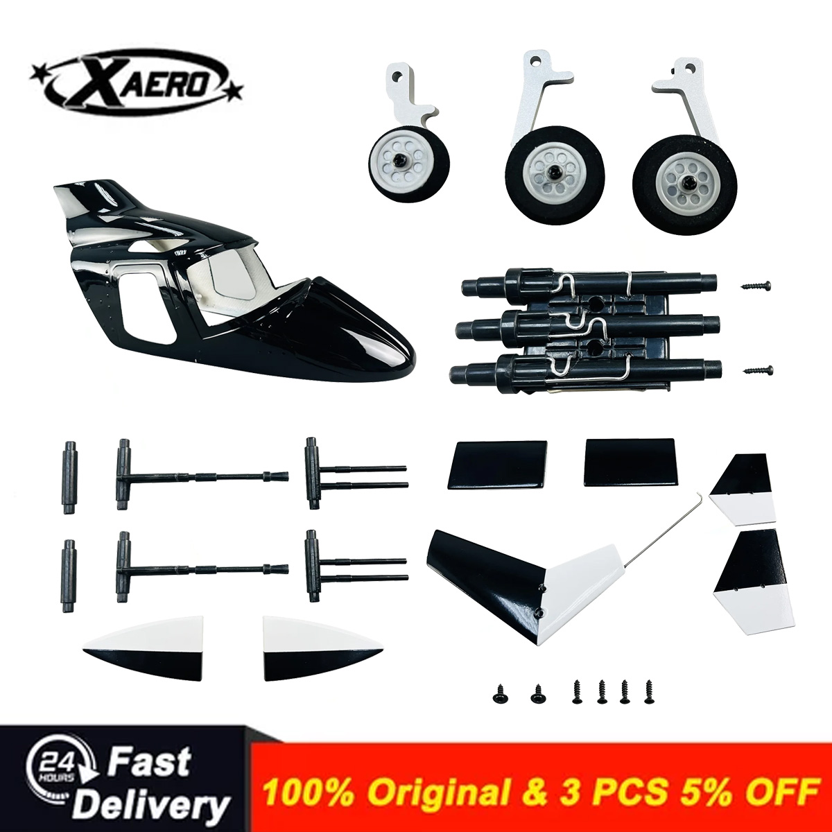 Roban 450 Airwolf Fuselage Spa - Rc Helicopter Bag recension och pris