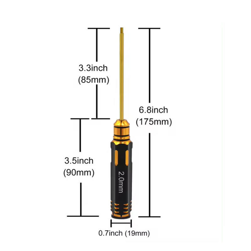 4pcs Hex Screw Driver Set Tita - Rc Helicopter Tool Kit recension och pris