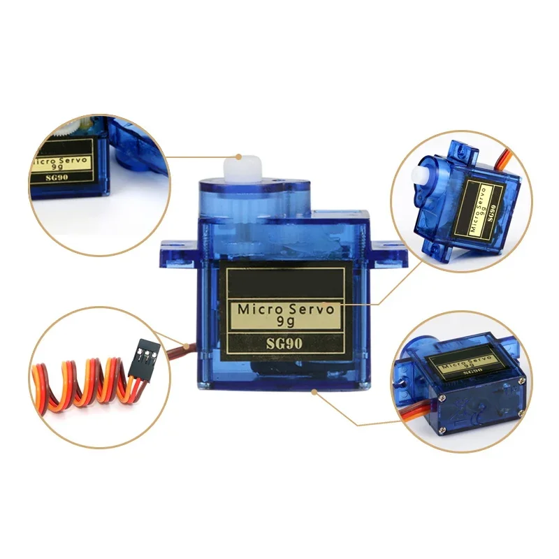 2/4/8/20Pcs SG90 9G Micro Serv - Rc Helicopter Mini recension och pris