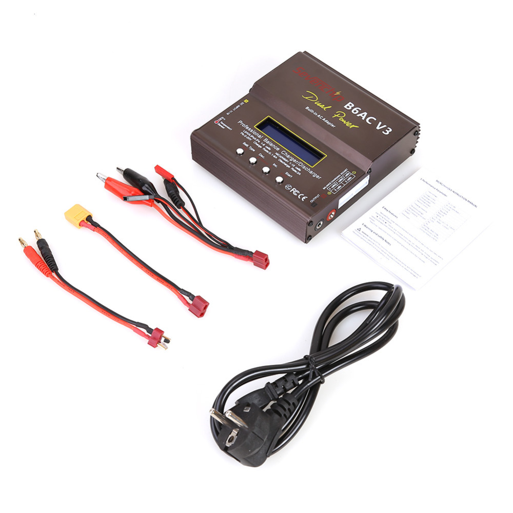 80W IMAX B6AC V3 Balance Charg - Rc Helicopter Charger recension och pris