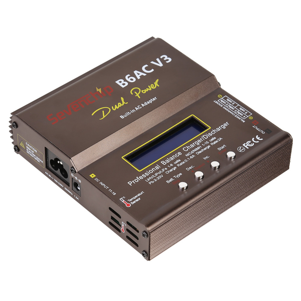80W IMAX B6AC V3 Balance Charg - Rc Helicopter Charger recension och pris