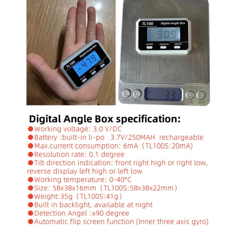 Horizontal Angle Meter Protrac - Rc Helicopter Case recension och pris