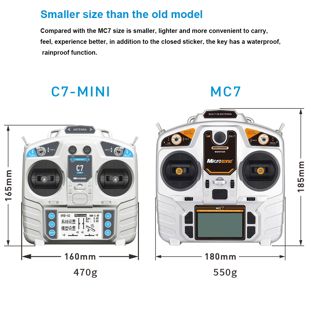 MicroZone MC7 Controller C7 MI - Rc Helicopter Battery recension och pris