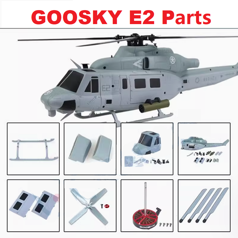 Spare Parts For GOOSKY E2 UH-1 - Rc Helicopter Coaxial recension och pris
