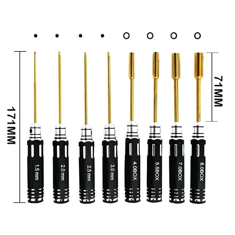 RC Hex Driver Set - 16pcs Hex  - Rc Helicopter Tool Kit recension och pris