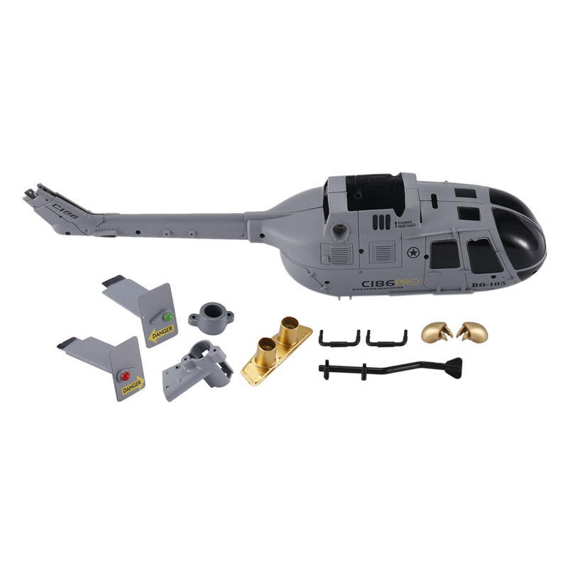 C186 C-186 Pro Shell Cover Set - Rc Helicopter Coaxial recension och pris