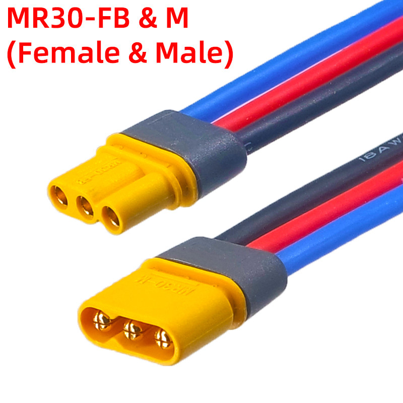 Original Amass MR30 3-Core15A  - Rc Helicopter Charger recension och pris