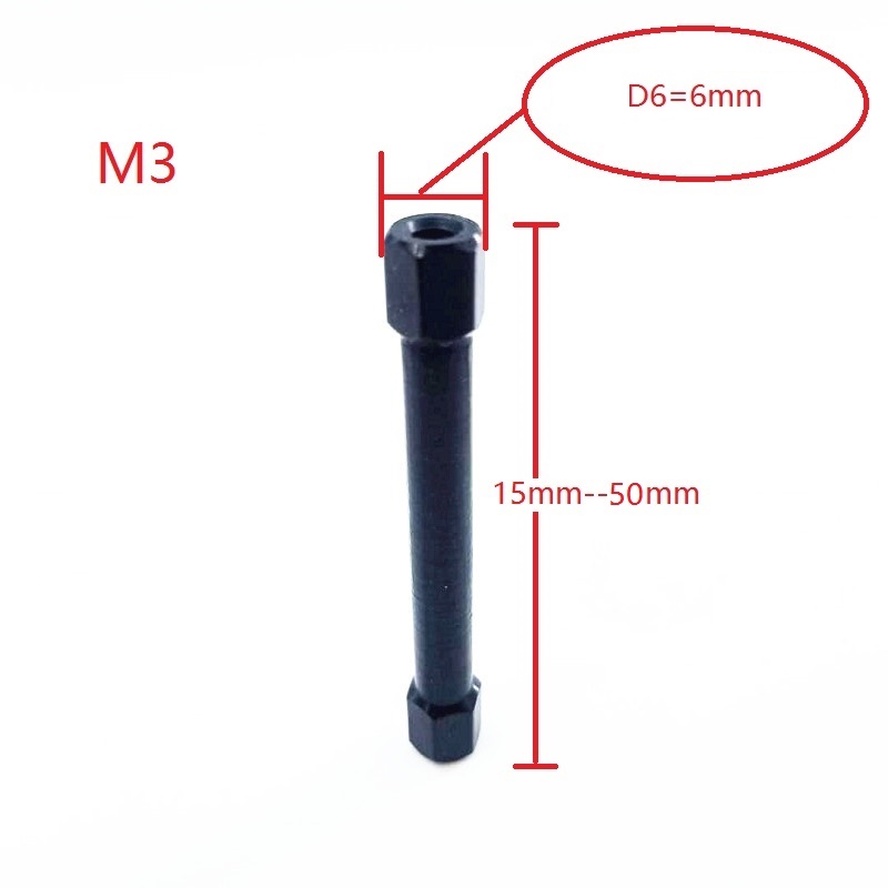 10pcs M3x15-100mm D6 Outer hex - Rc Helicopter Coaxial recension och pris