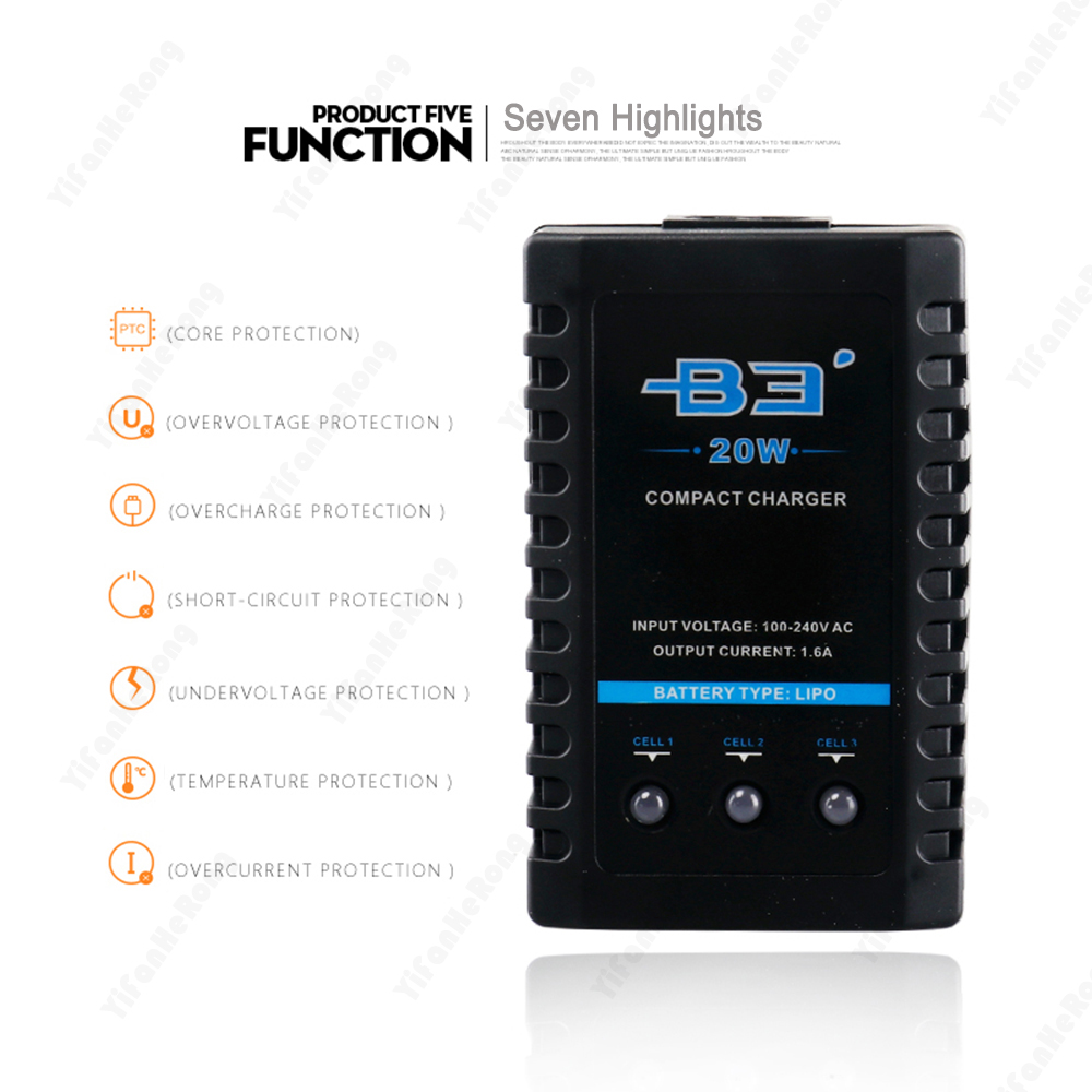 EU/US Plug Balanced Battery Ch - Rc Helicopter Charger recension och pris