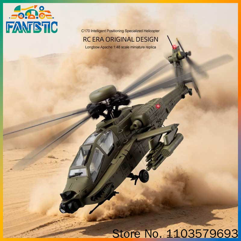 Rc Era Rc Helicopter Ah 64d Ap - Rc Helicopter Single Rotor recension och pris