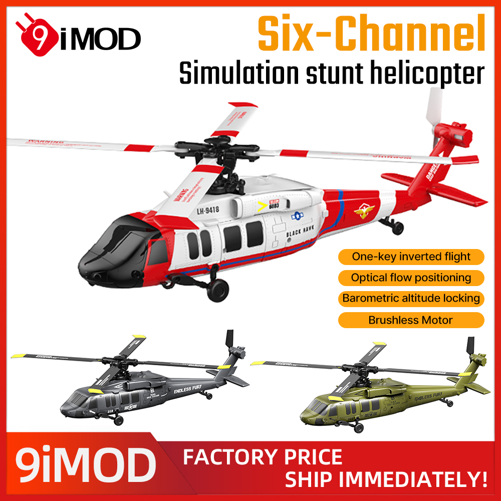 9IMOD 6-Channel RC Helicopter  - Rc Helicopter Case recension och pris