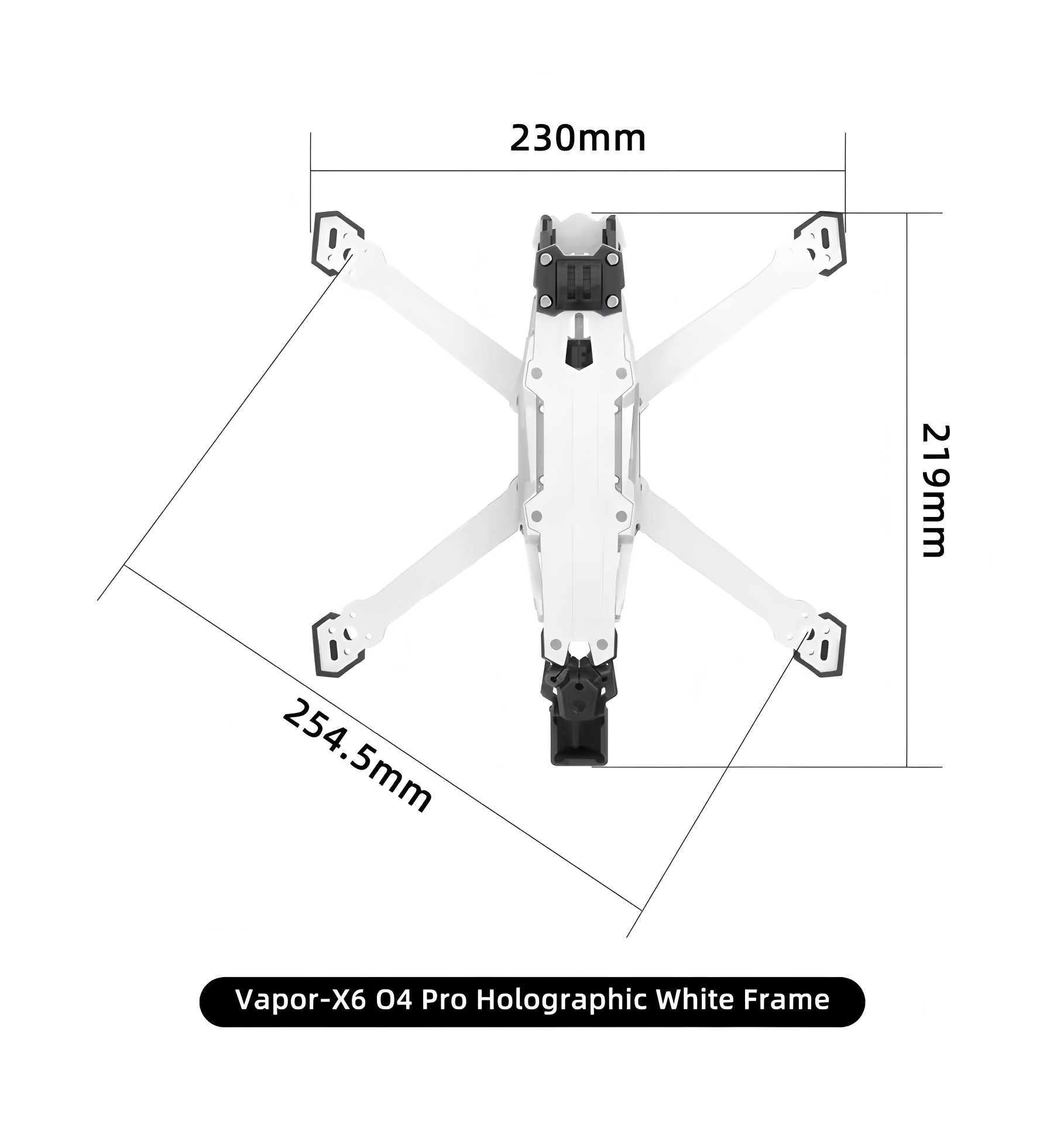 GEPRC Vapor D5/x5/x6 O4 Pro Fr - Rc Helicopter Parts recension och pris