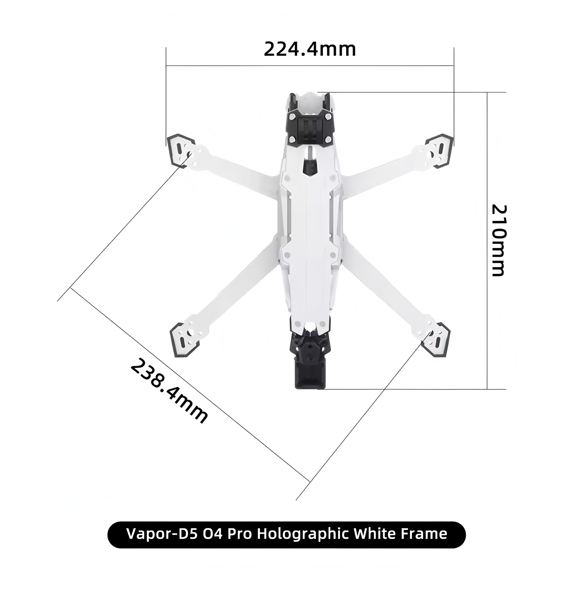 GEPRC Vapor D5/x5/x6 O4 Pro Fr - Rc Helicopter Parts recension och pris