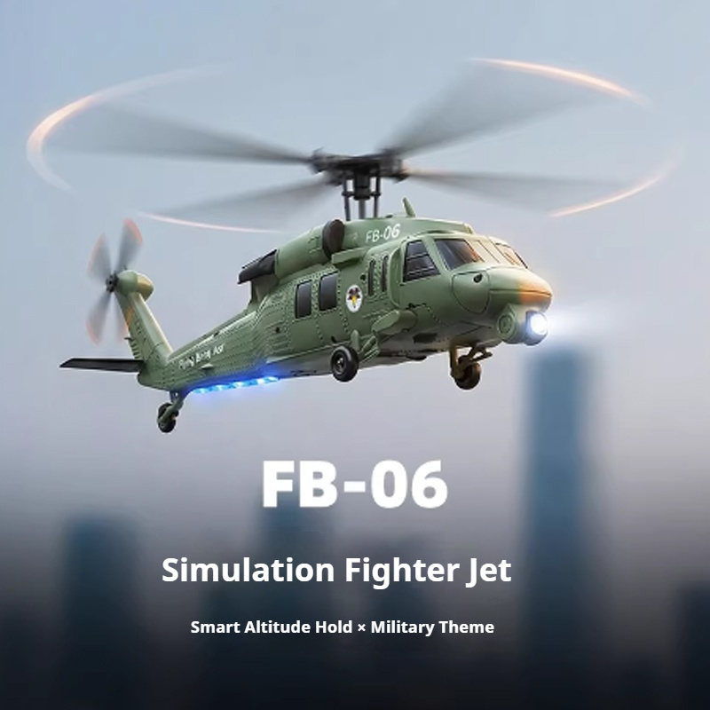 FB-06 Black Hawk Remote Contro - Rc Helicopter Large recension och pris