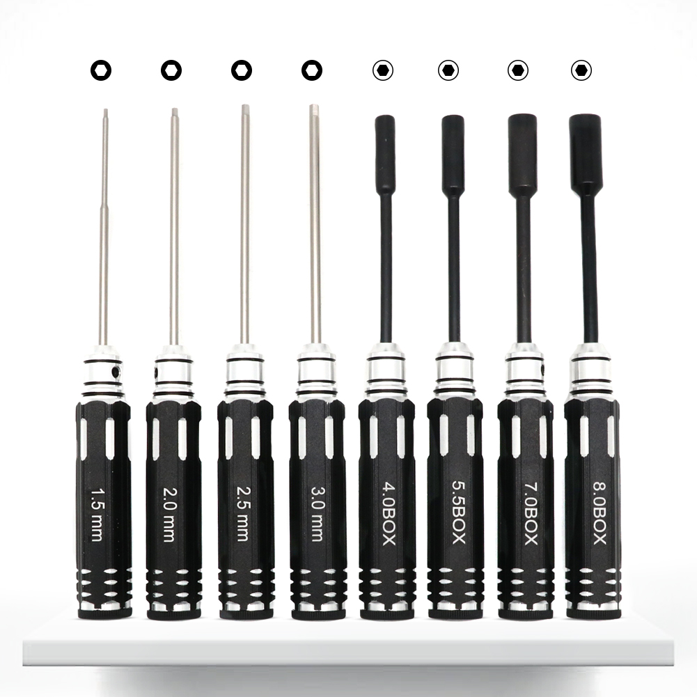 RC Hex Driver Set - 16pcs Hex  - Rc Helicopter Tool Kit recension och pris