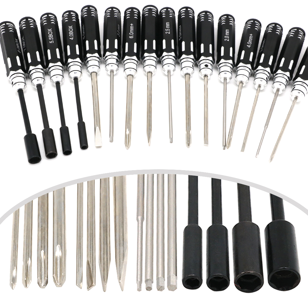 RC Hex Driver Set - 16pcs Hex  - Rc Helicopter Tool Kit recension och pris