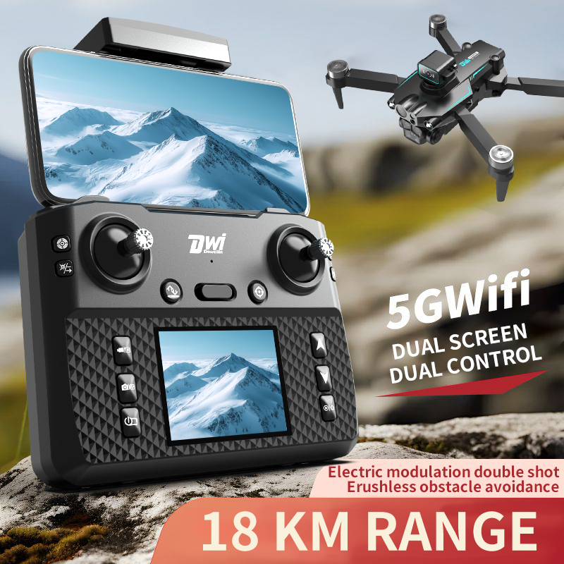 DWI D22 8K Screen FPV RC Drone - Rc Helicopter Electric recension och pris