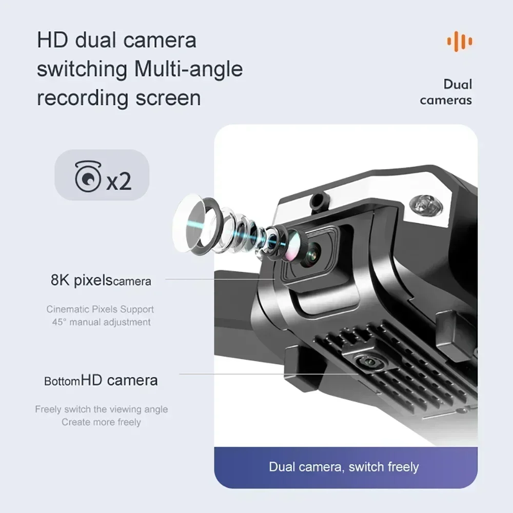 G6 Pro 8K Dual-Camera Drone, 5 - Rc Helicopter Case recension och pris