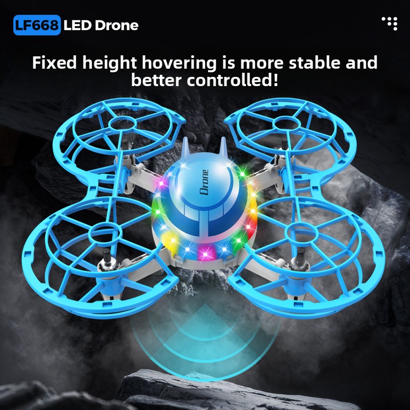 Mini RC Drone with LED Lights, - Rc Helicopter Charger recension och pris
