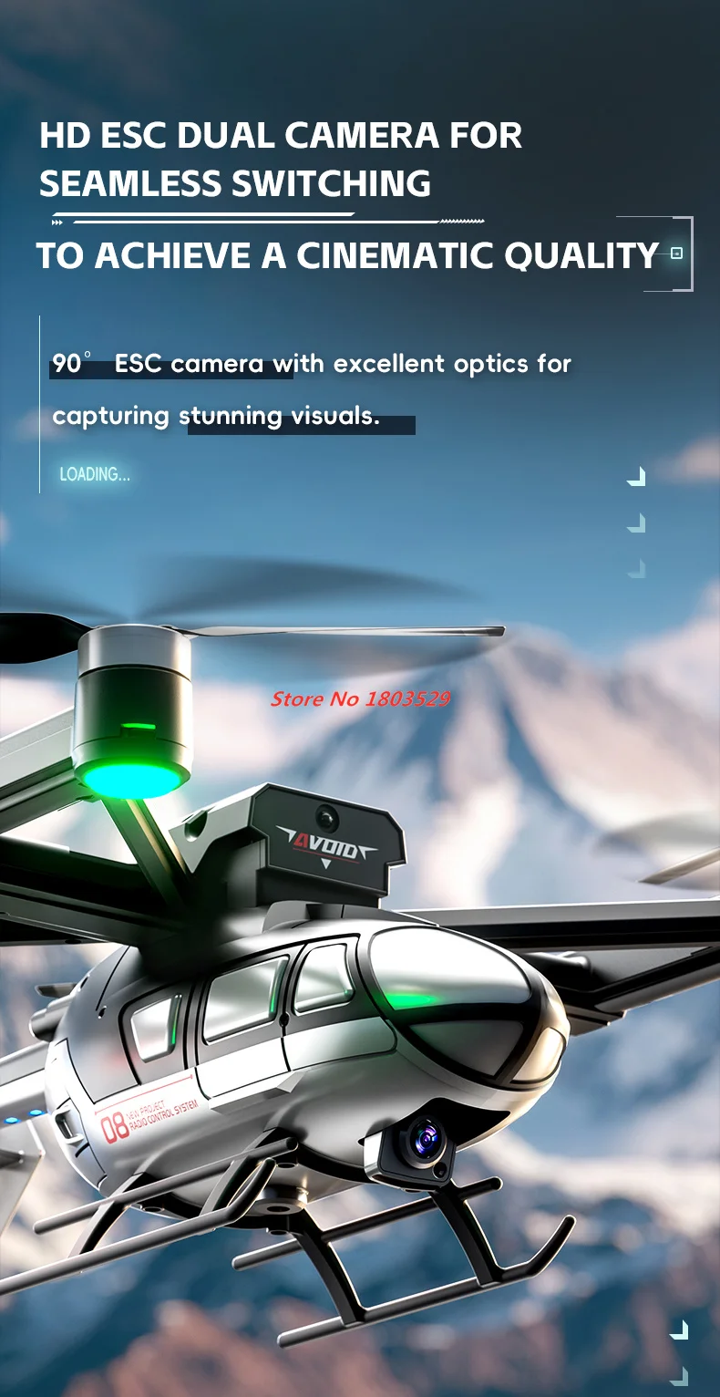 Brushless Obstacle avoidance W - Rc Helicopter Electric recension och pris