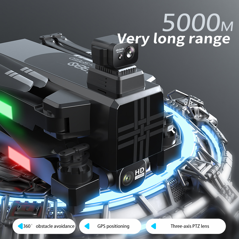 A380 Drone 4K HD Three Axis An - Rc Helicopter Charger recension och pris