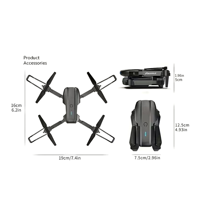 FACEGLE UAV E99 Nova RC Drone  - Rc Helicopter Case recension och pris