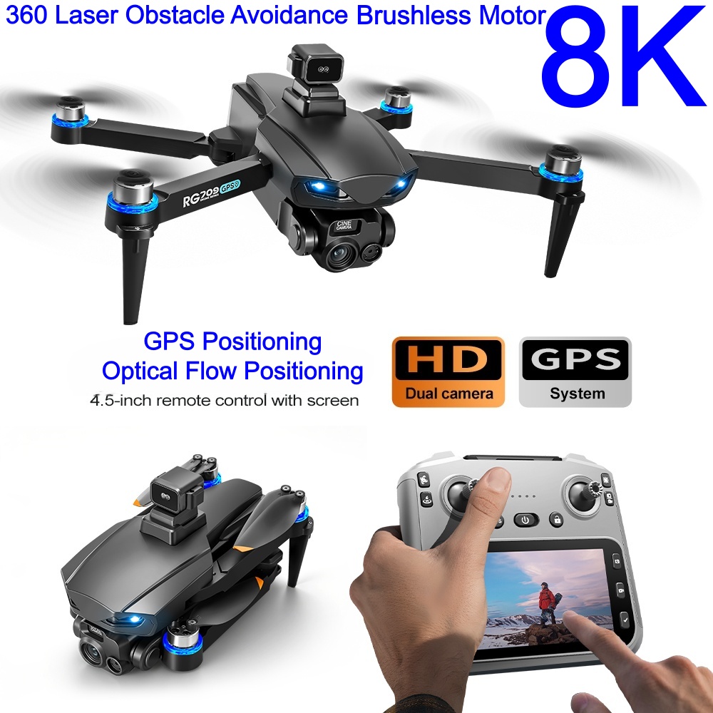 NEW 8K Drone With HD Camera La - Rc Helicopter Electric recension och pris