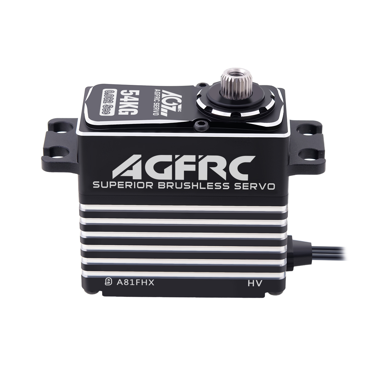 AGFRC A81FHX 54KG HV 4-Pole Br - Rc Helicopter Large recension och pris