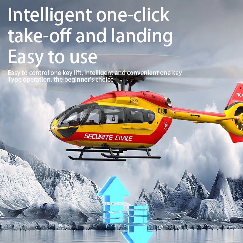 C190 RC Helicopter 2.4G 6-Aixs - Rc Helicopter Gyro recension och pris