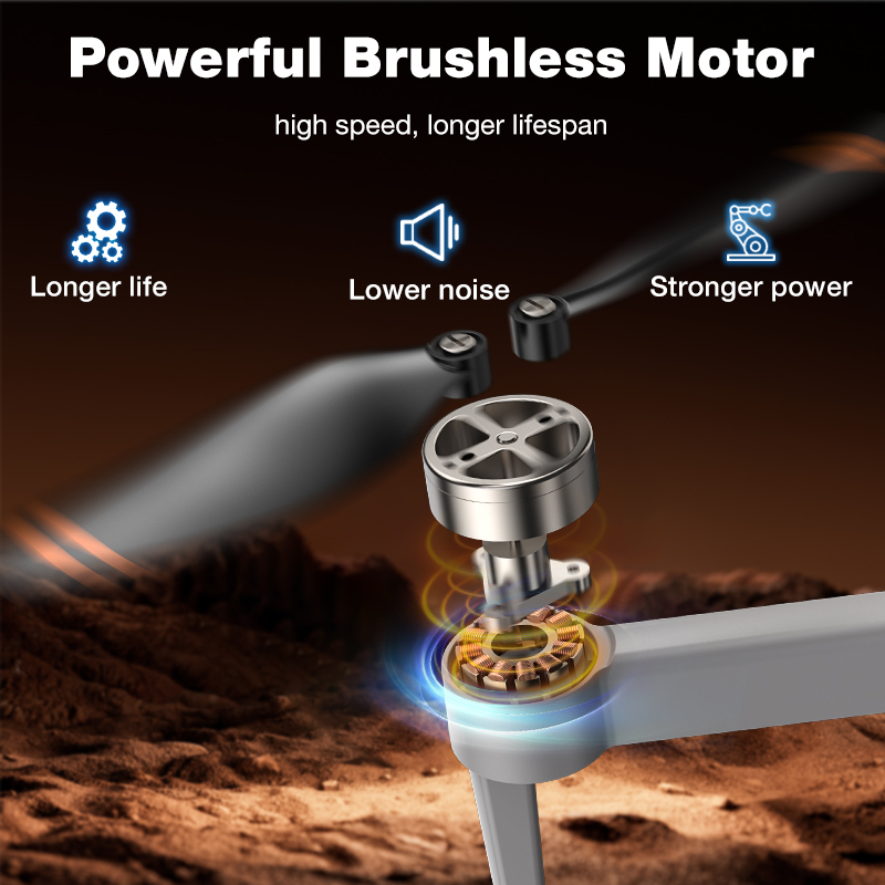 NEW Hot L017 Pro Drone Brushle - Rc Helicopter Case recension och pris