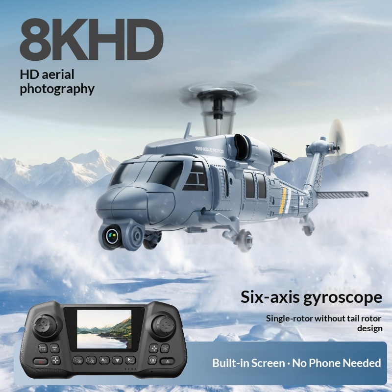 4DRC L2 RC Helicopter 8K Aeria - Rc Helicopter Single Rotor recension och pris